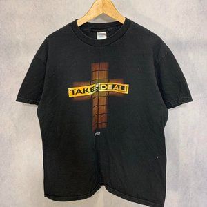 Vintage Jesus parody shirt 2000s size Large